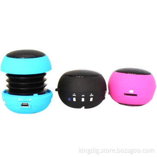 5-in-1 Portable/Multifunction Mini Speakers with MP3/FM, Suitable for iPhone/iPad